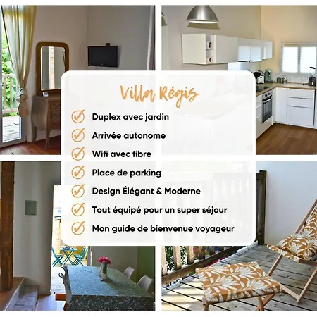 Regis - Jardin-parking-wifi-equipe דירה באיון